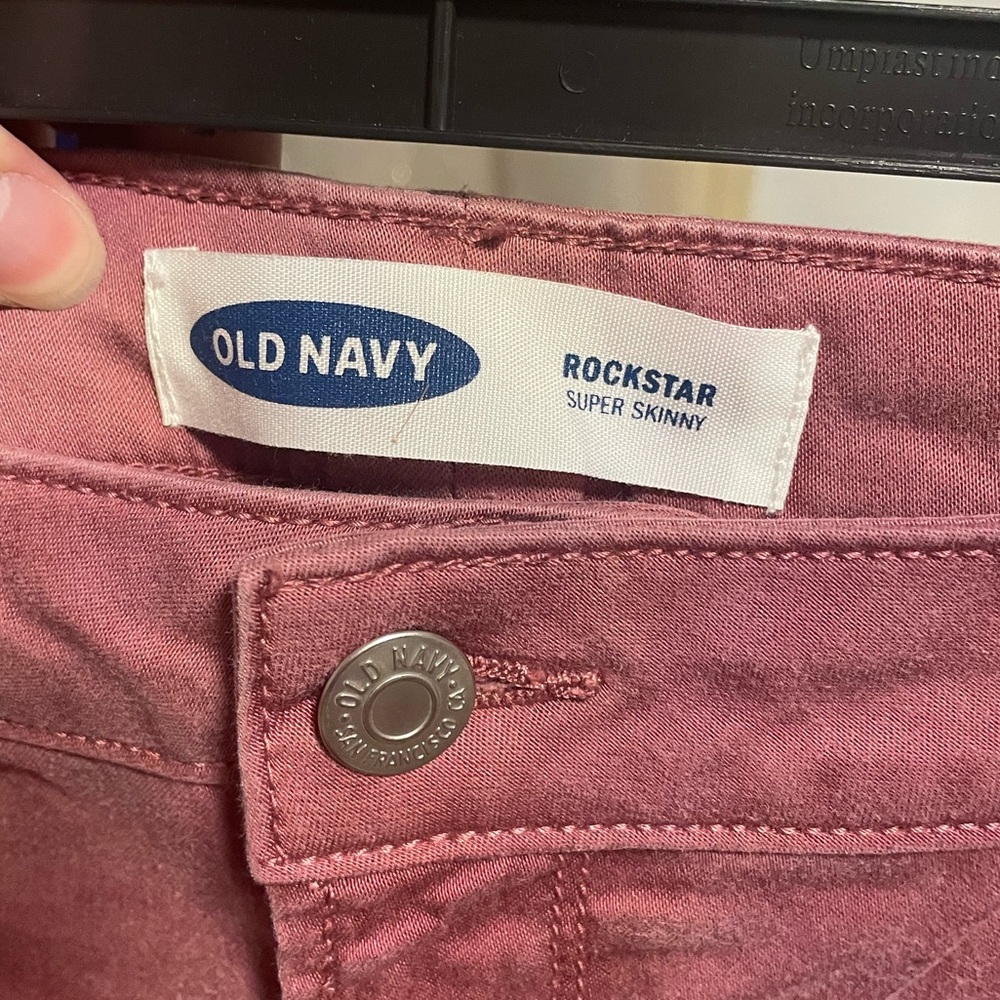 Pink Women's Skinny Jeans from Old Navy - Picture 2 of 4